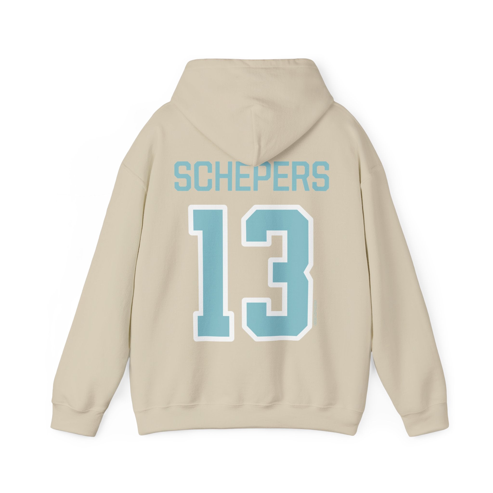 Liz Schepers Unisex Fleet Hoodie - No Sleeve Print | Chix Sports