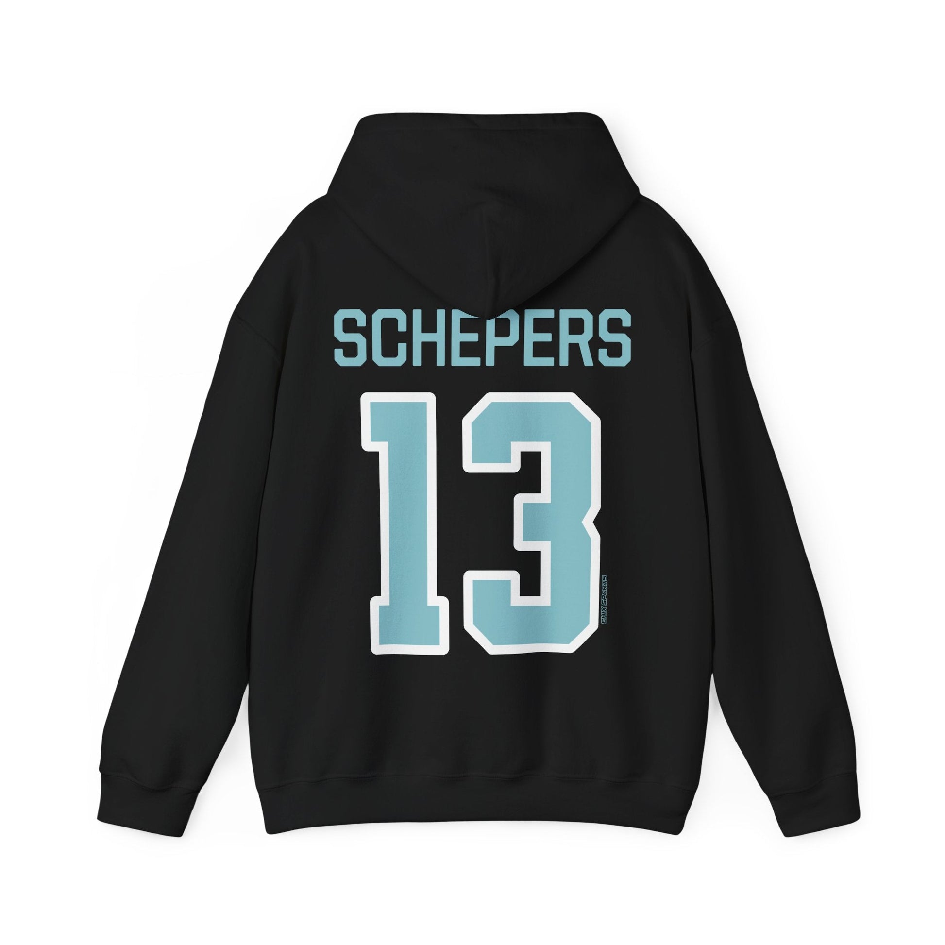 Liz Schepers Unisex Fleet Hoodie - No Sleeve Print | Chix Sports