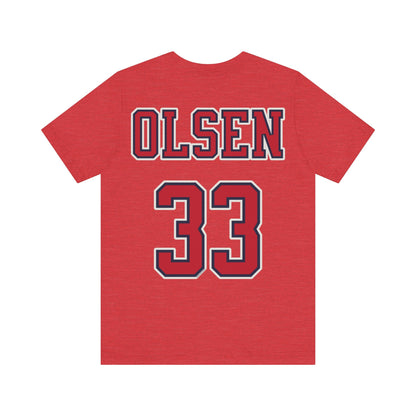 Lucy Olsen Mystics Unisex Jersey T-shirt | Chix Sports