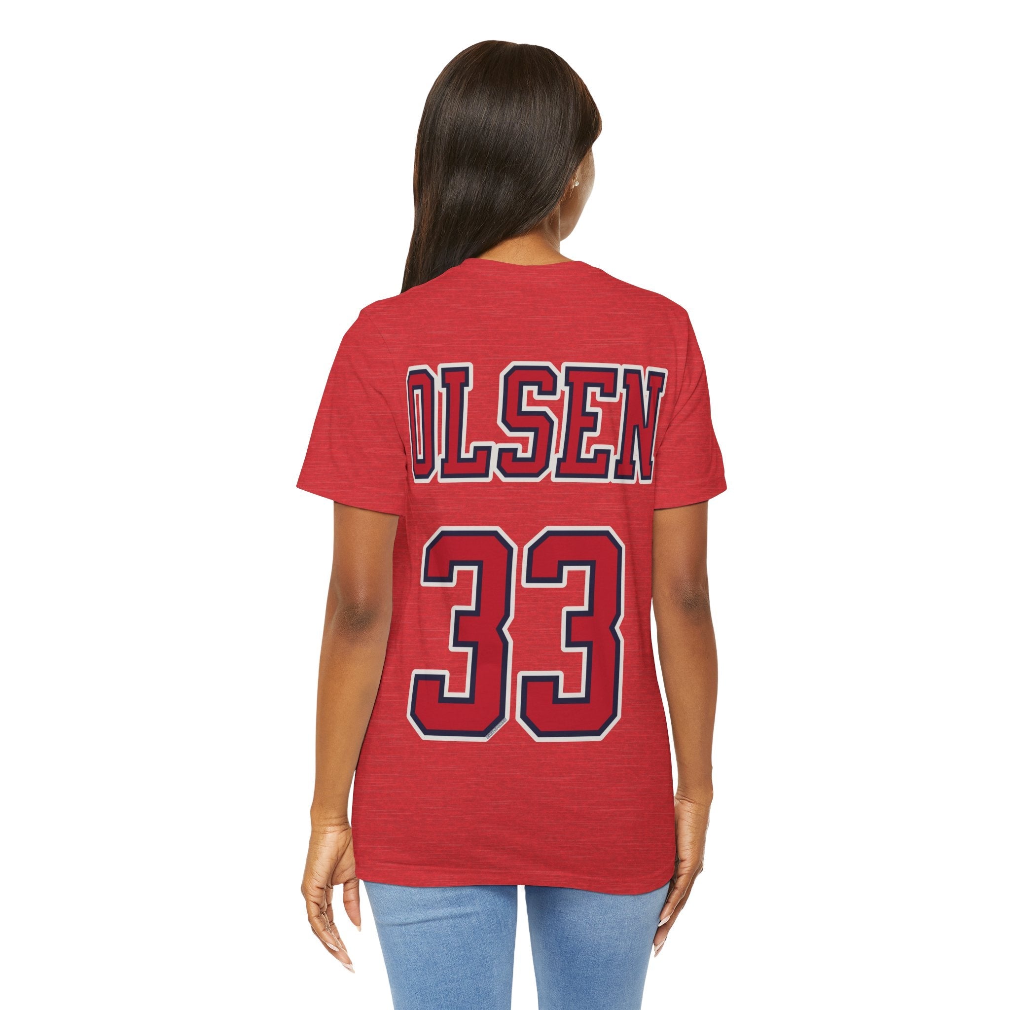 Lucy Olsen Mystics Unisex Jersey T-shirt | Chix Sports