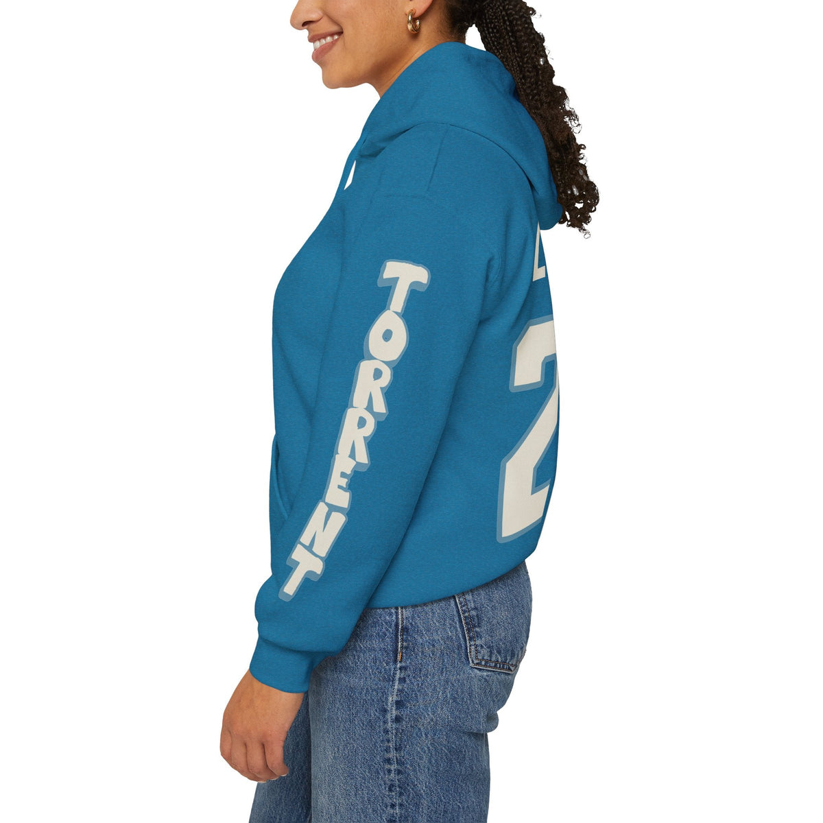 Lyndie Lobdell Torrent Unisex Hoodie in Sport Grey | Chix Sports