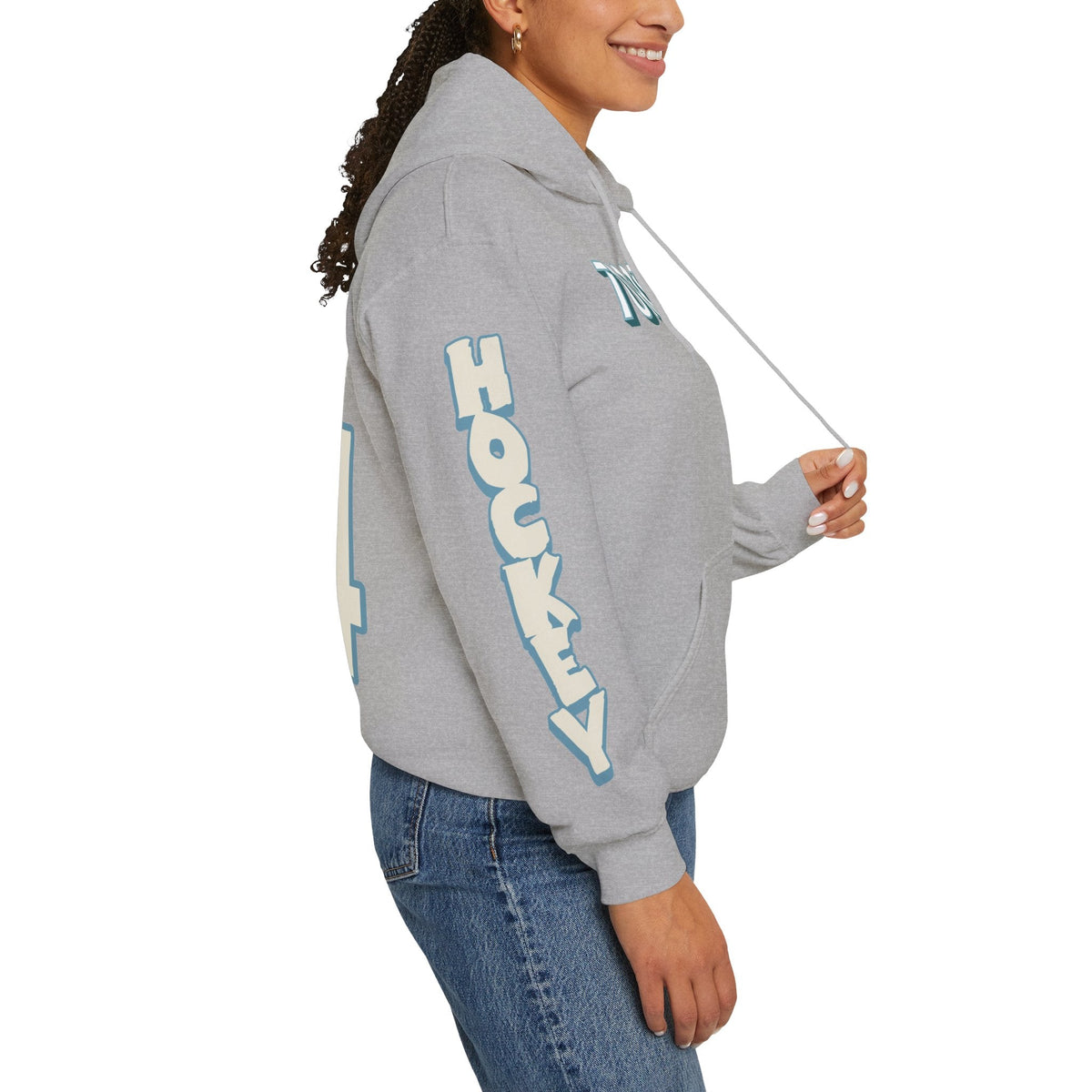 Lyndie Lobdell Torrent Unisex Hoodie in Sport Grey | Chix Sports