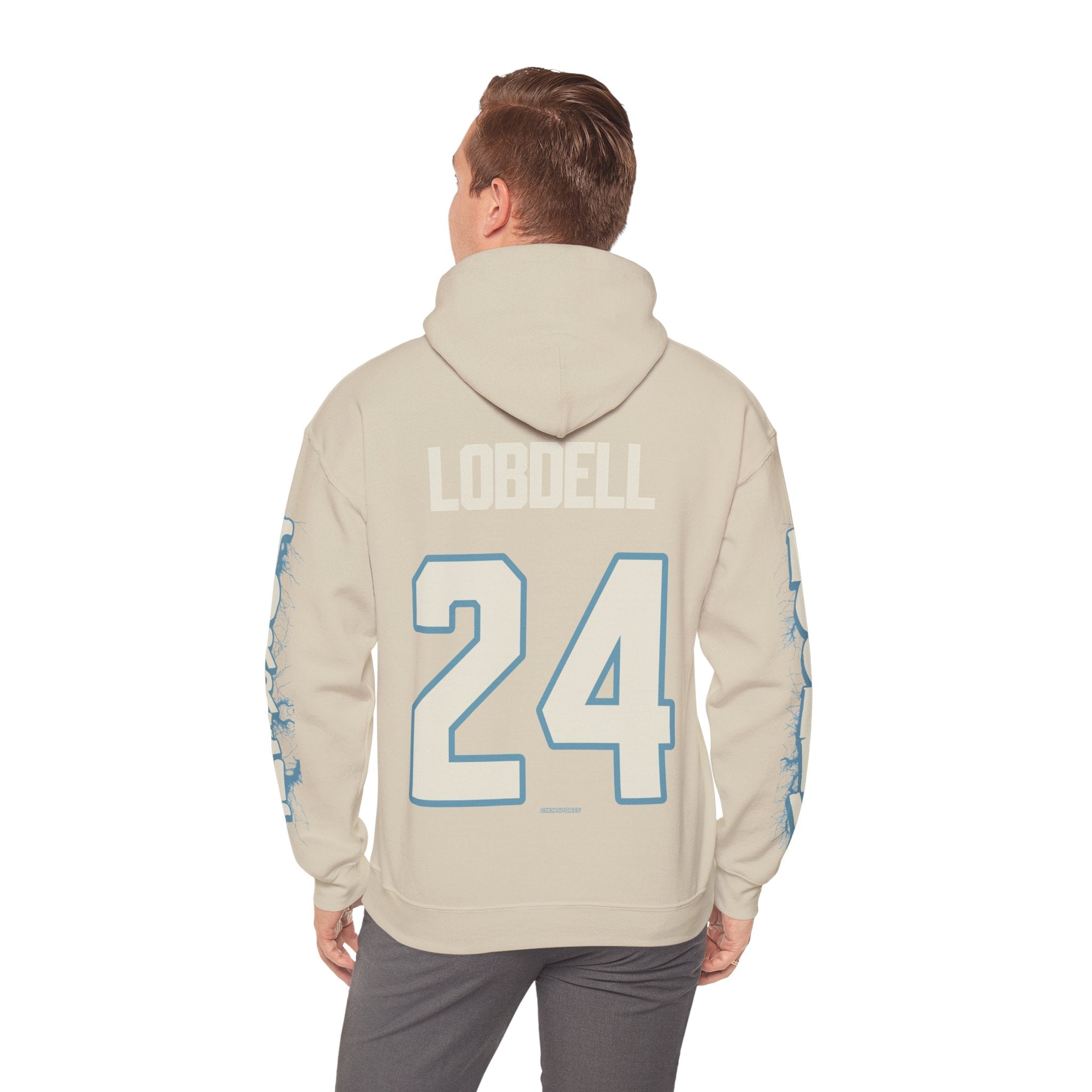 Lyndie Lobdell Torrent Unisex Hoodie in Sport Grey | Chix Sports