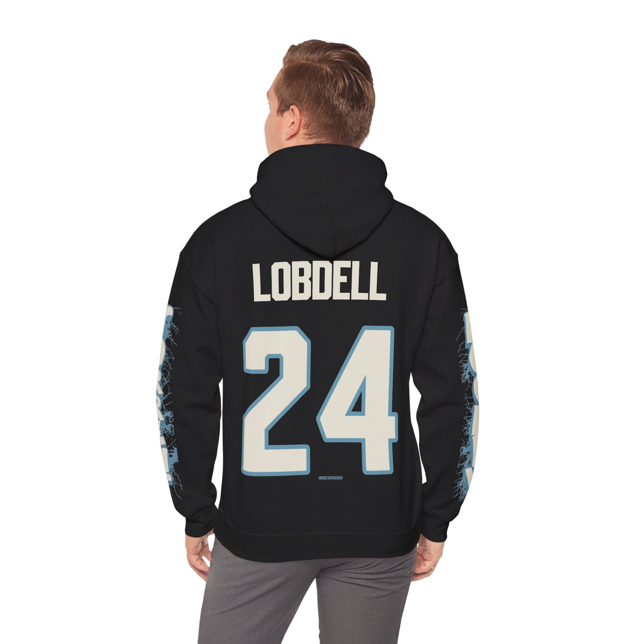 Lyndie Lobdell Torrent Unisex Hoodie in Sport Grey | Chix Sports