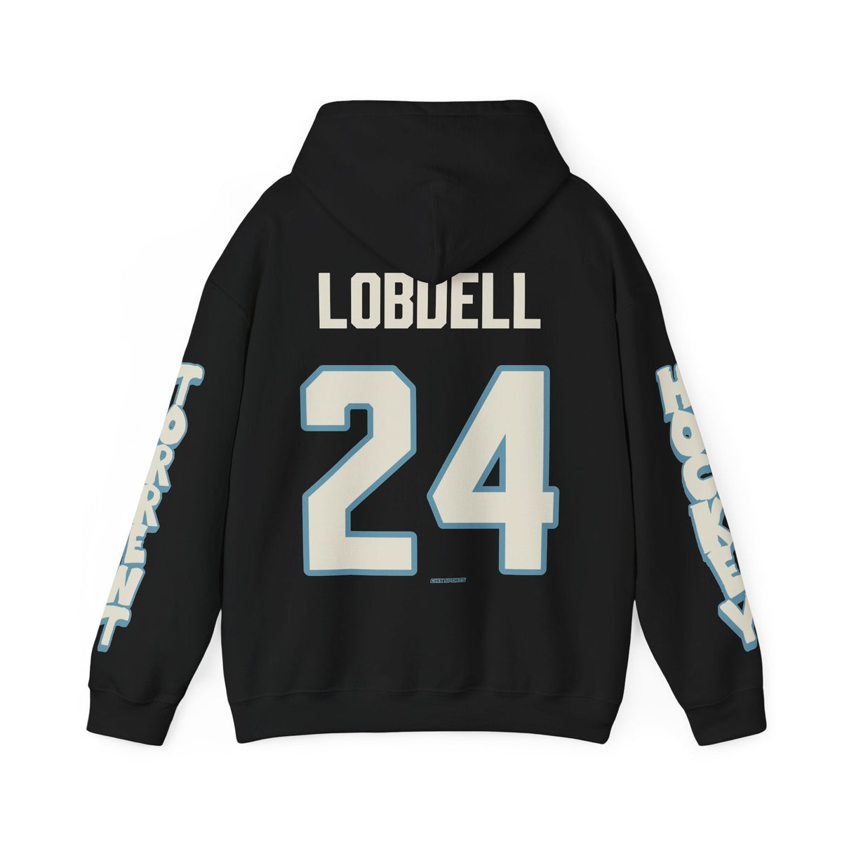 Lyndie Lobdell Torrent Unisex Hoodie in Black | Chix Sports