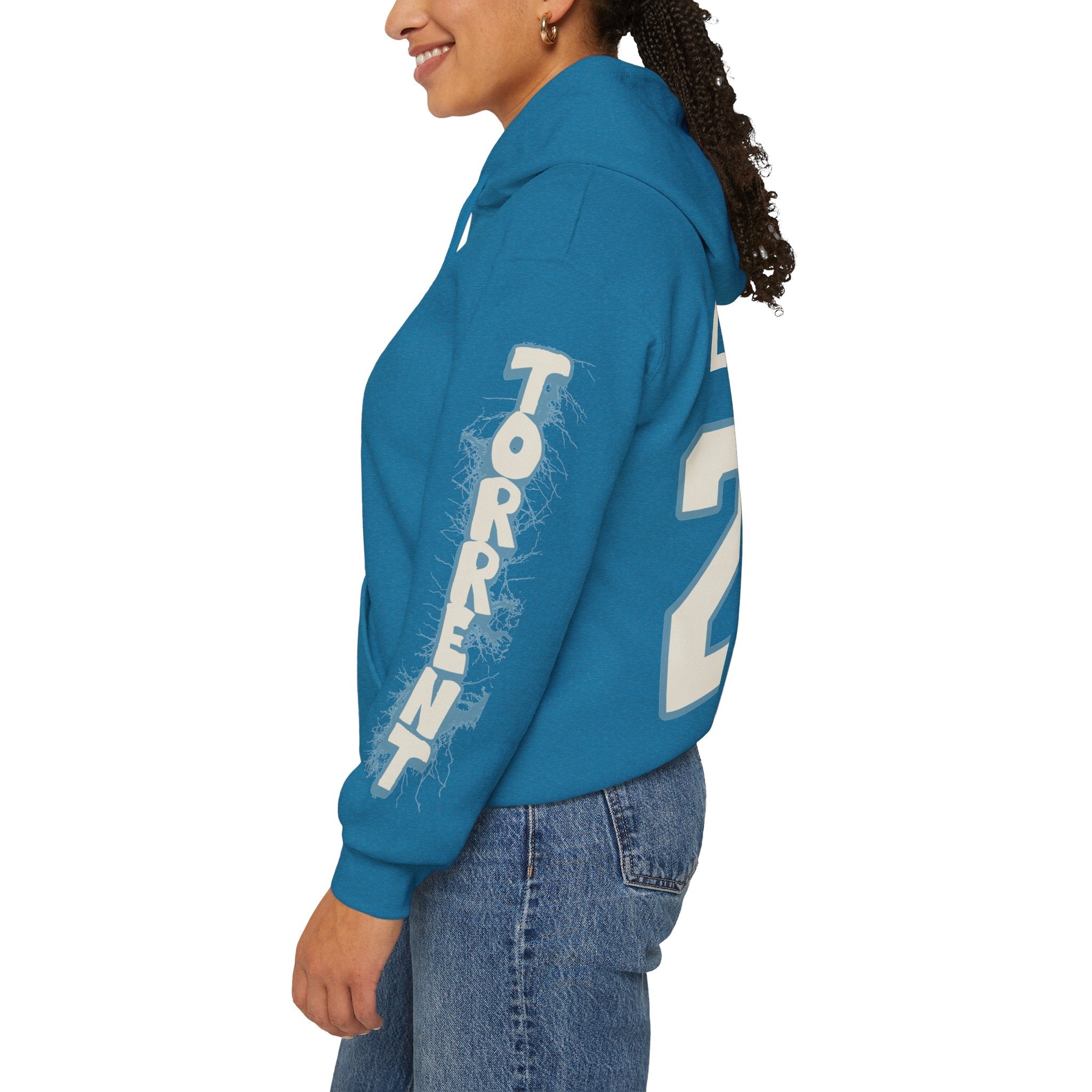 Lyndie Lobdell Torrent Unisex Hoodie in Sport Grey | Chix Sports