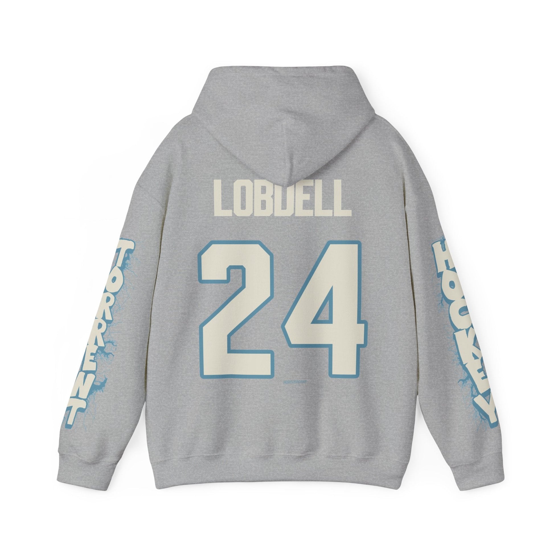Lyndie Lobdell Torrent Unisex Hoodie in Sport Grey | Chix Sports