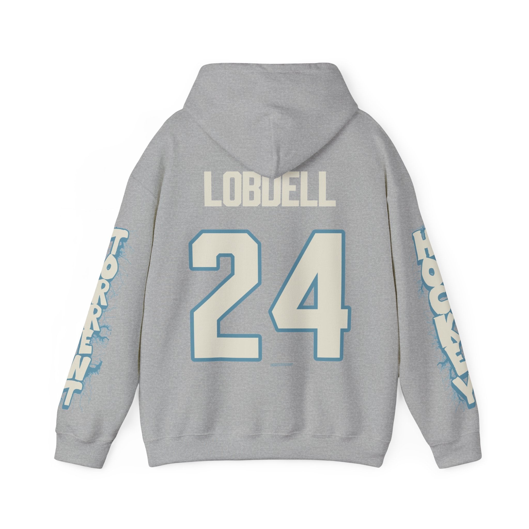 Lyndie Lobdell Torrent Unisex Hoodie in Sport Grey | Chix Sports