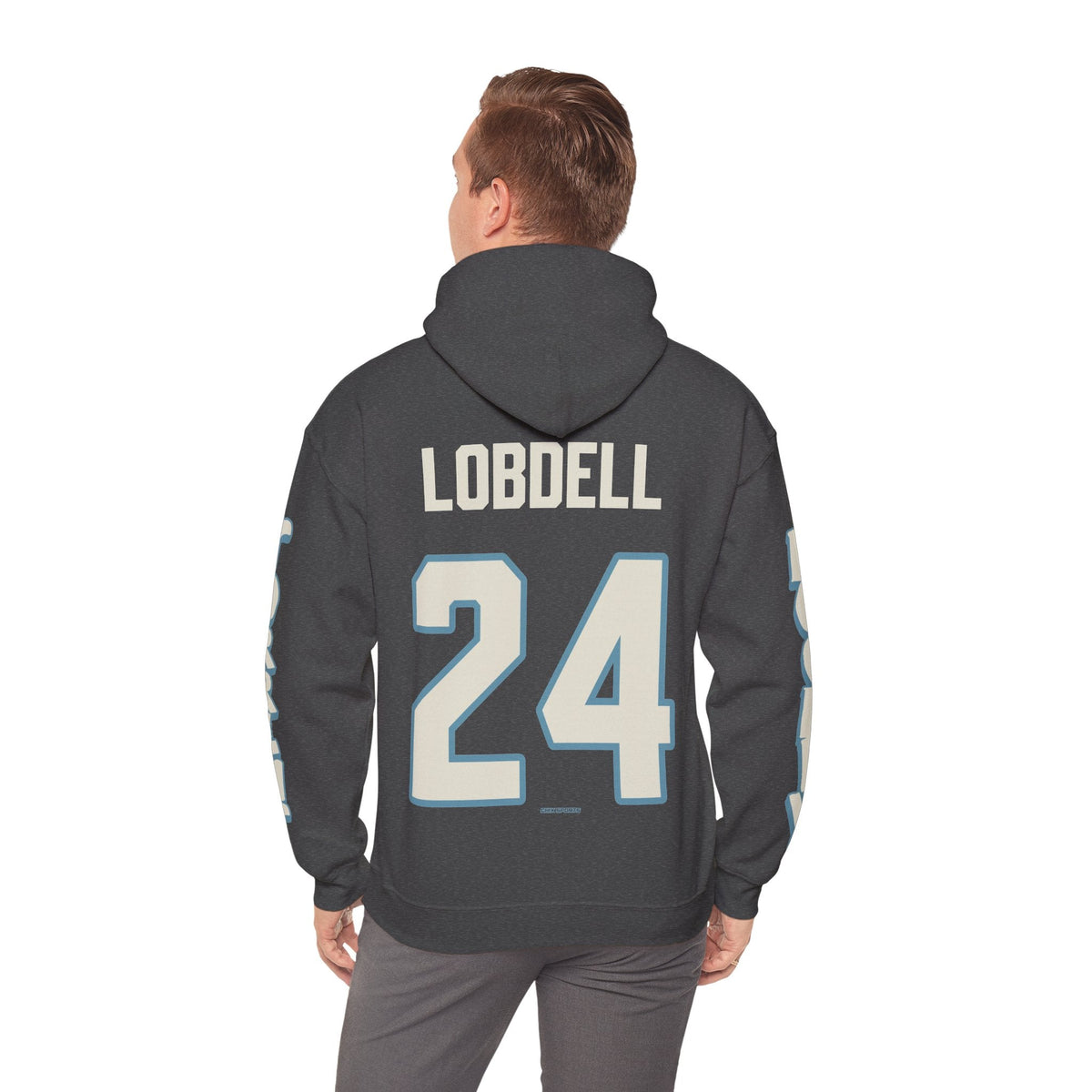 Lyndie Lobdell Torrent Unisex Hoodie in Sport Grey | Chix Sports