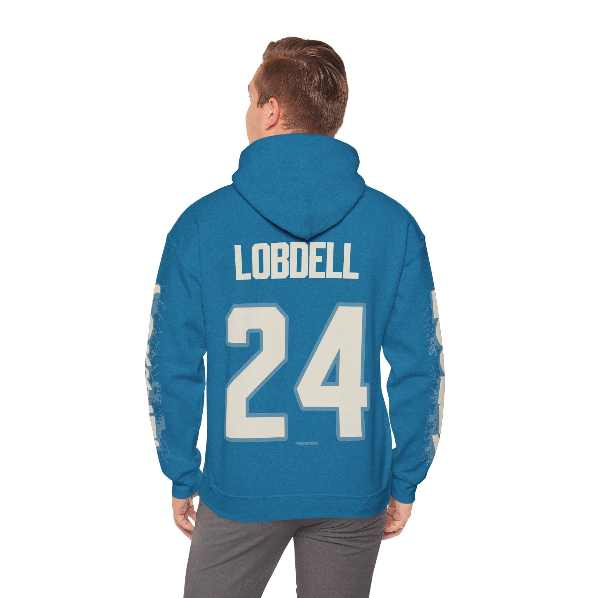 Lyndie Lobdell Torrent Unisex Hoodie in Sport Grey | Chix Sports