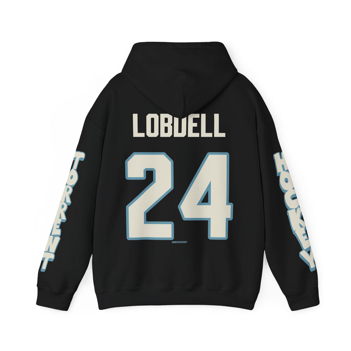 Lyndie Lobdell Torrent Unisex Hoodie in Black | Chix Sports