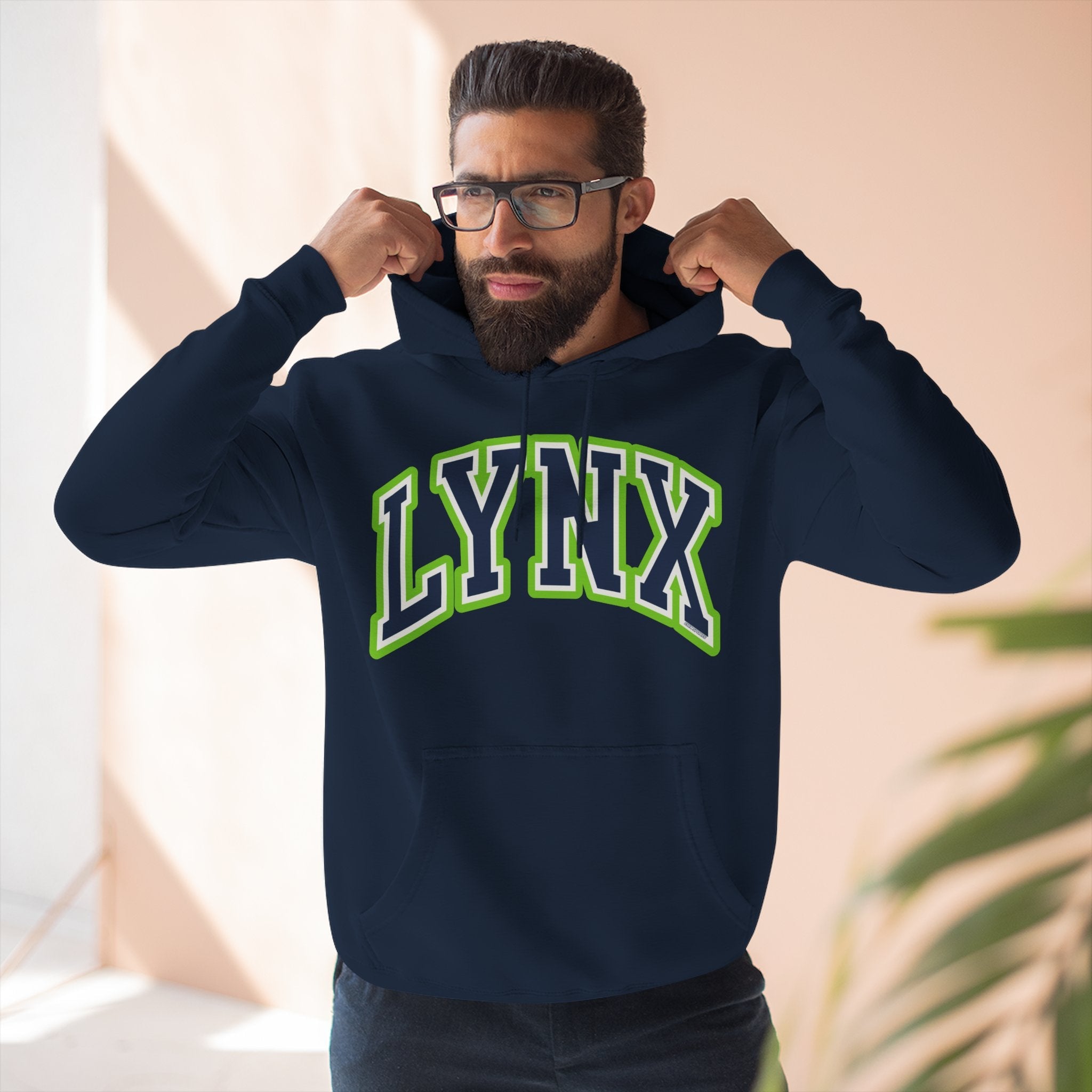 Lynx Basketball Arch Premium Hoodie | Chix Sports