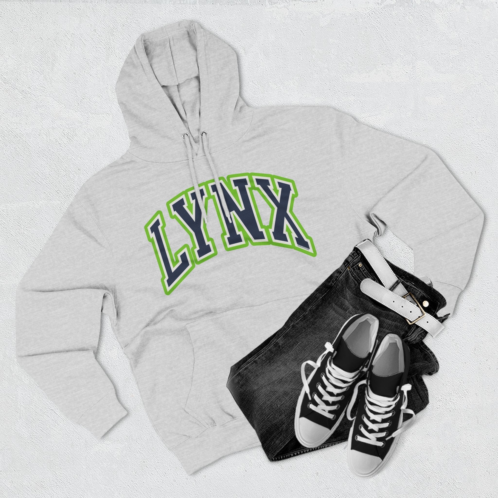 Lynx Basketball Arch Premium Hoodie | Chix Sports