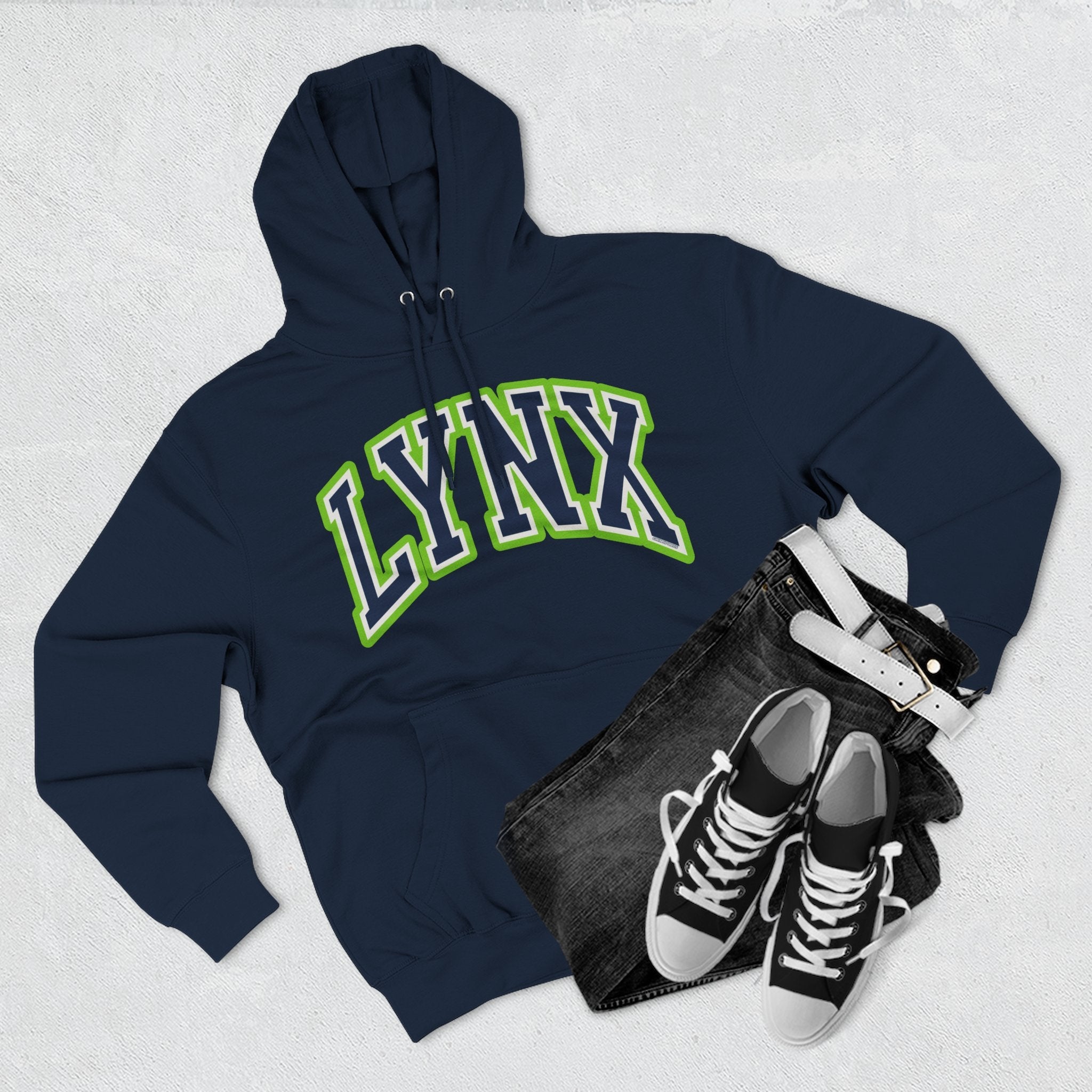 Lynx Basketball Arch Premium Hoodie | Chix Sports