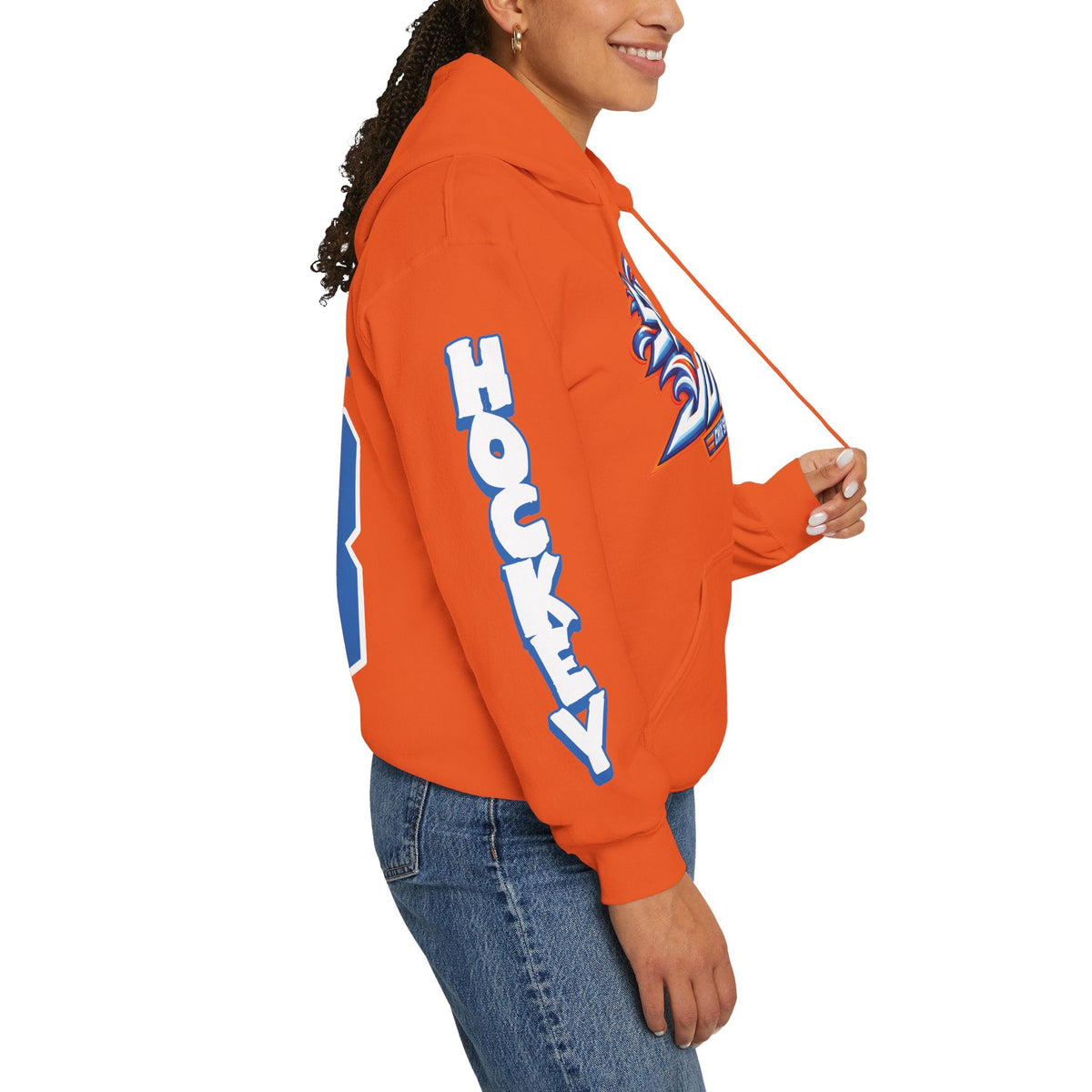 Maddi Wheeler San Jose Women's Hockey Unisex Hoodie in Royal | Chix Sports