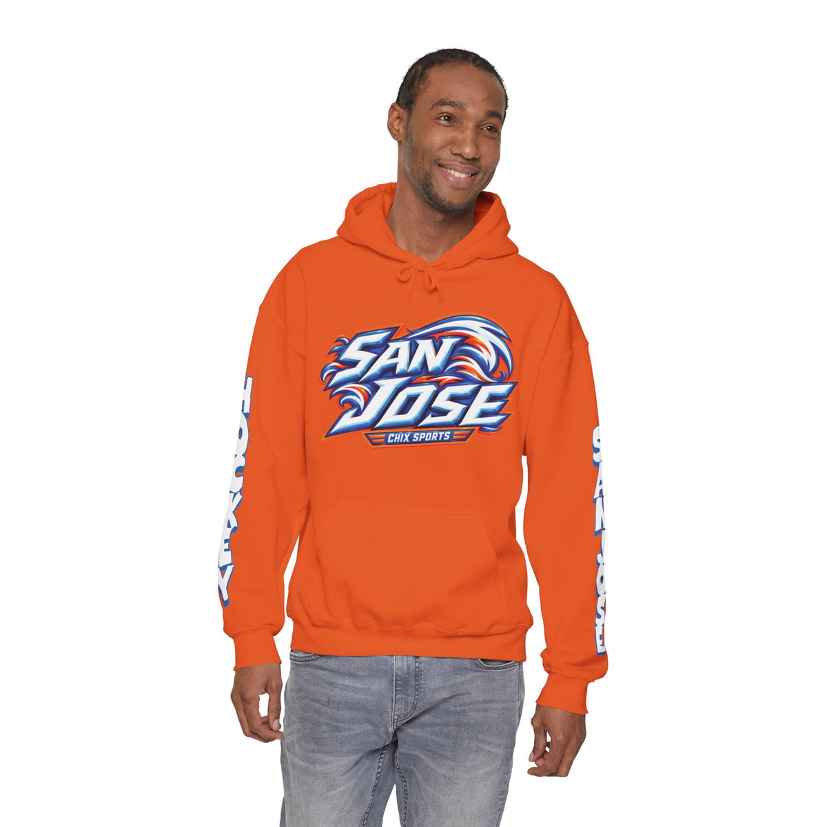 Maddi Wheeler San Jose Women's Hockey Unisex Hoodie in Royal | Chix Sports