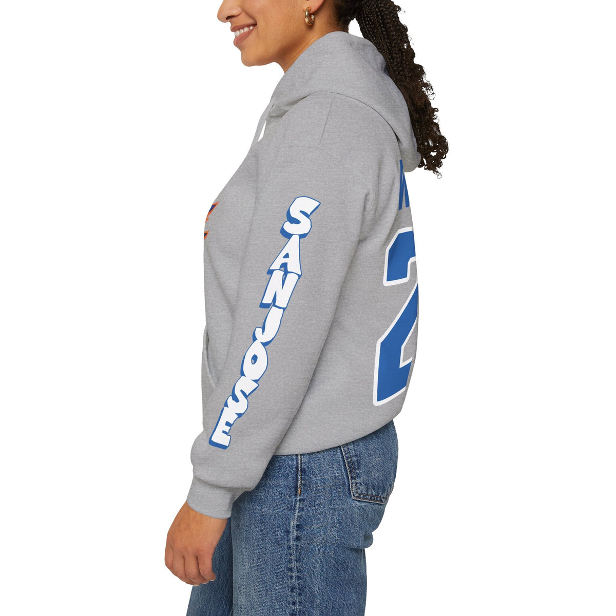 Maddi Wheeler San Jose Women's Hockey Unisex Hoodie in Royal | Chix Sports