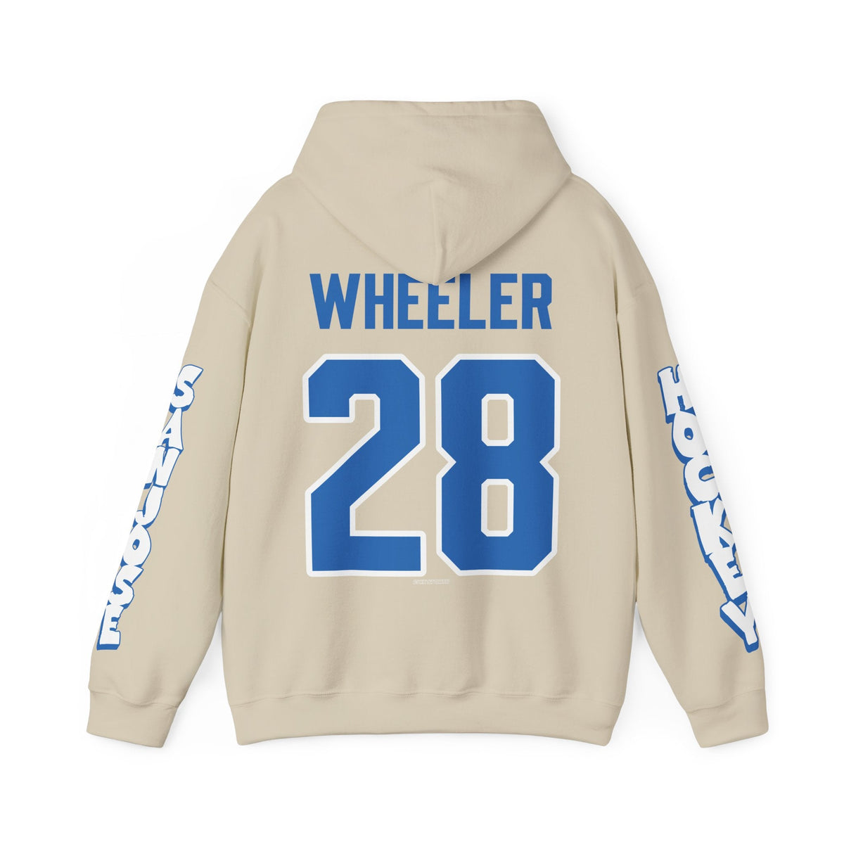 Maddi Wheeler San Jose Women's Hockey Unisex Hoodie in Sand | Chix Sports