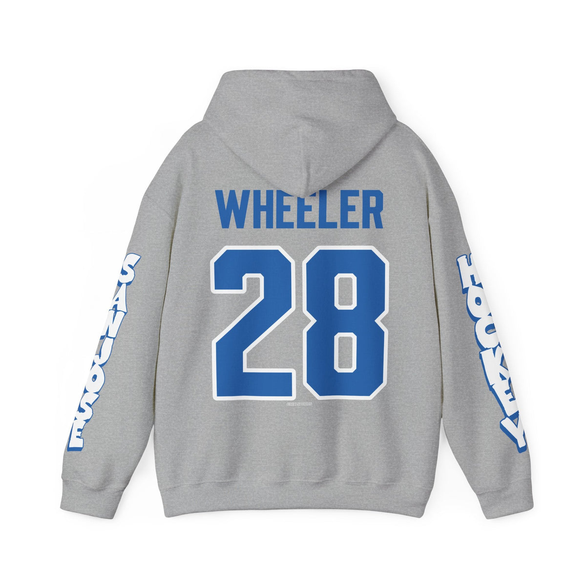 Maddi Wheeler San Jose Women's Hockey Unisex Hoodie in Sport Grey | Chix Sports