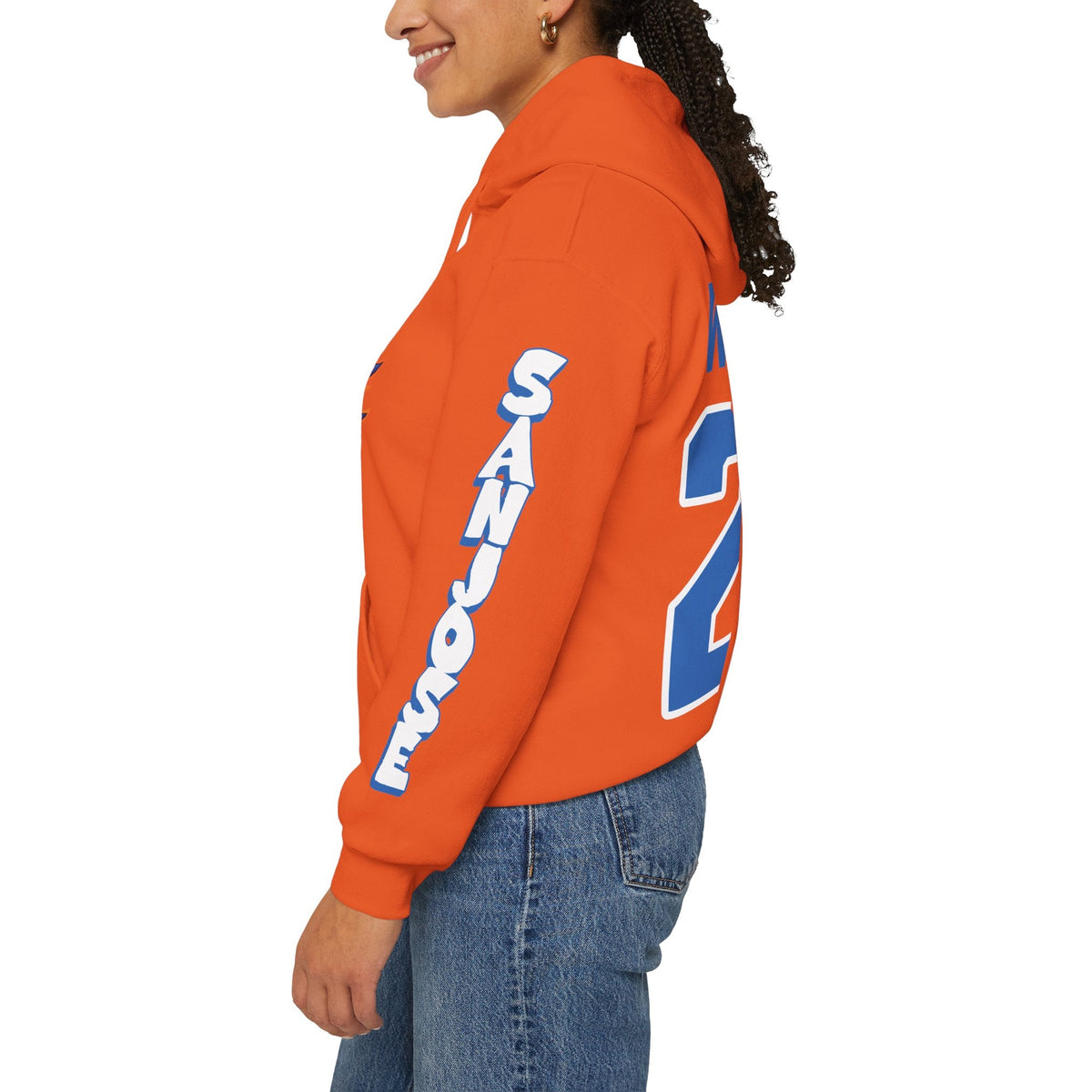 Maddi Wheeler San Jose Women's Hockey Unisex Hoodie in Royal | Chix Sports