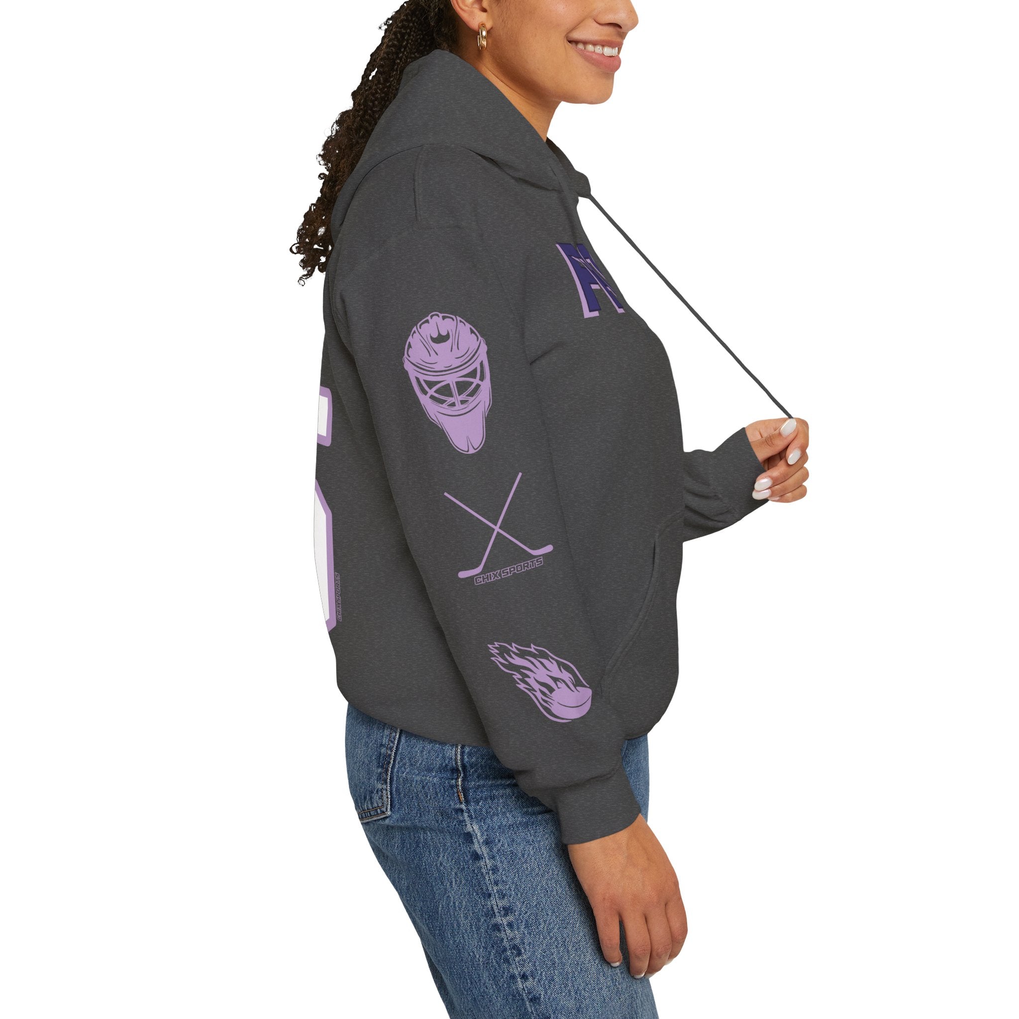 Maddie Rooney 35 Frost Unisex Hoodie | Chix Sports