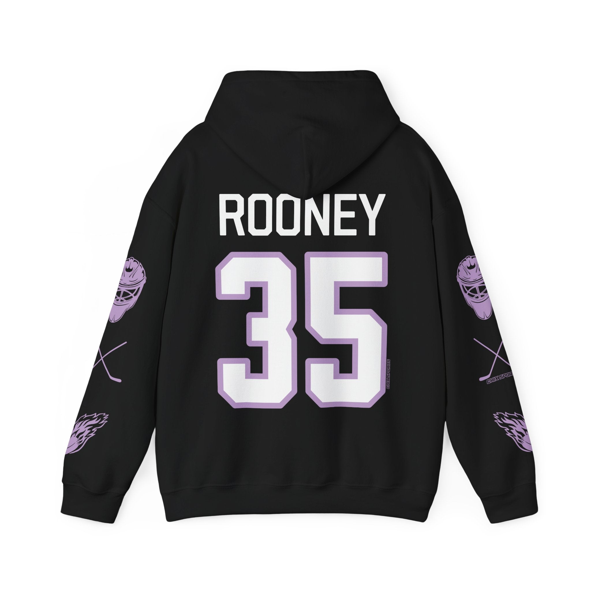 Maddie Rooney 35 Frost Unisex Hoodie | Chix Sports