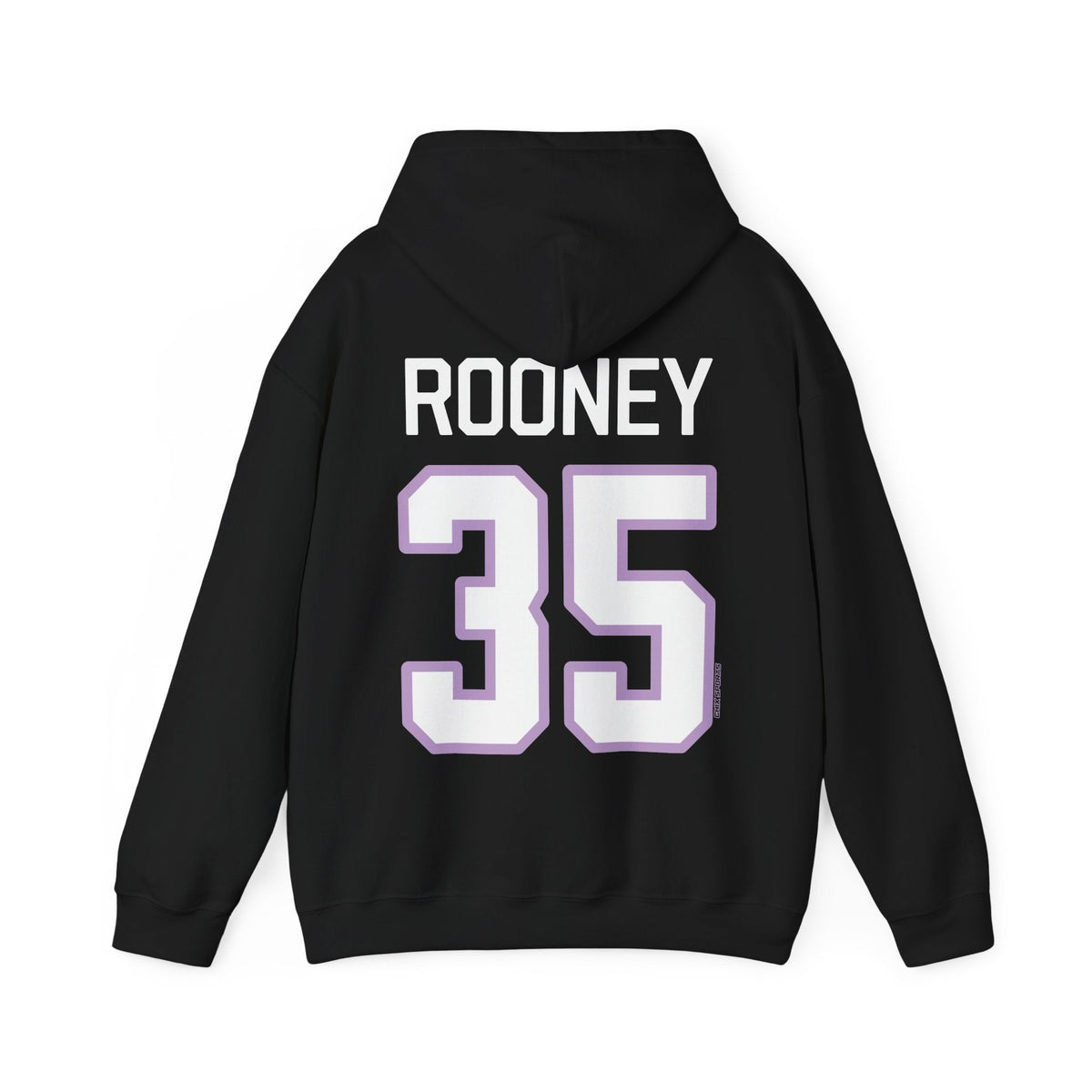 Maddie Rooney Frost Unisex Hoodie in Black | Chix Sports