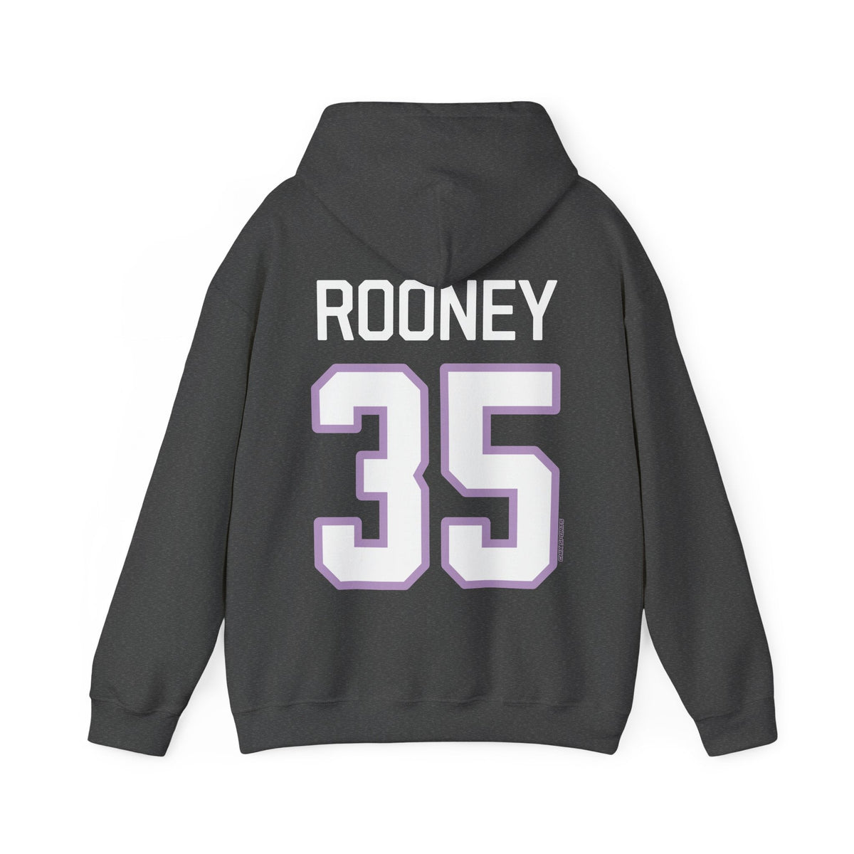 Maddie Rooney Frost Unisex Hoodie in Dark Heather | Chix Sports