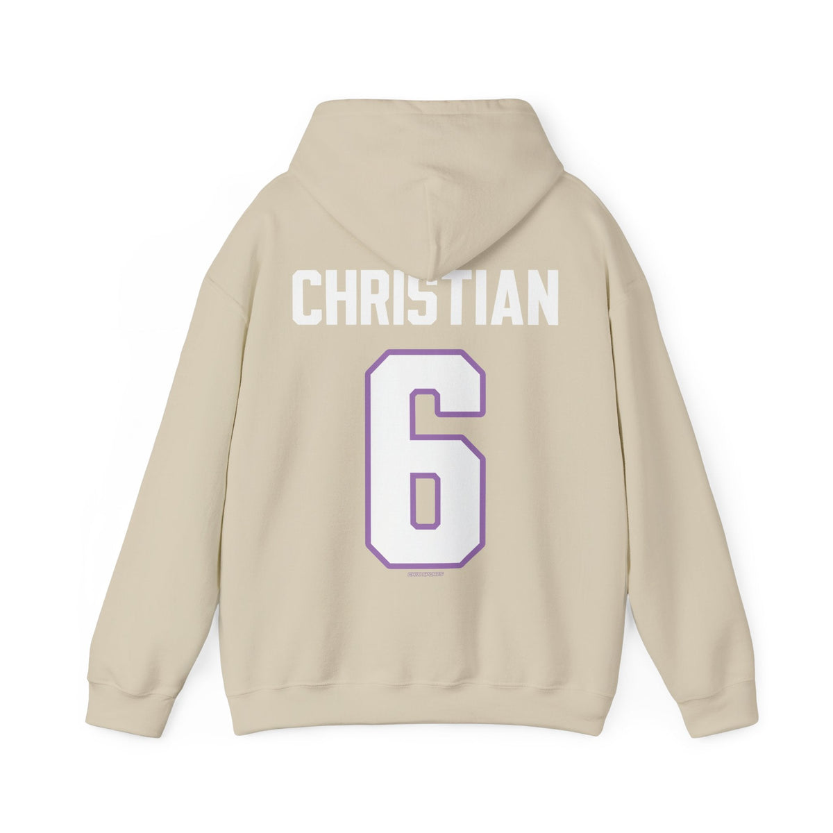 Maddy Christian Frost Unisex Hoodie in Sand | Chix Sports