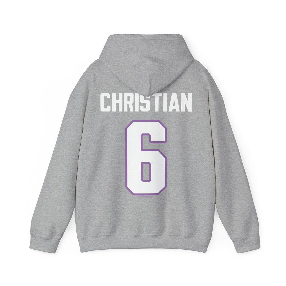 Maddy Christian Frost Unisex Hoodie in Sport Grey | Chix Sports
