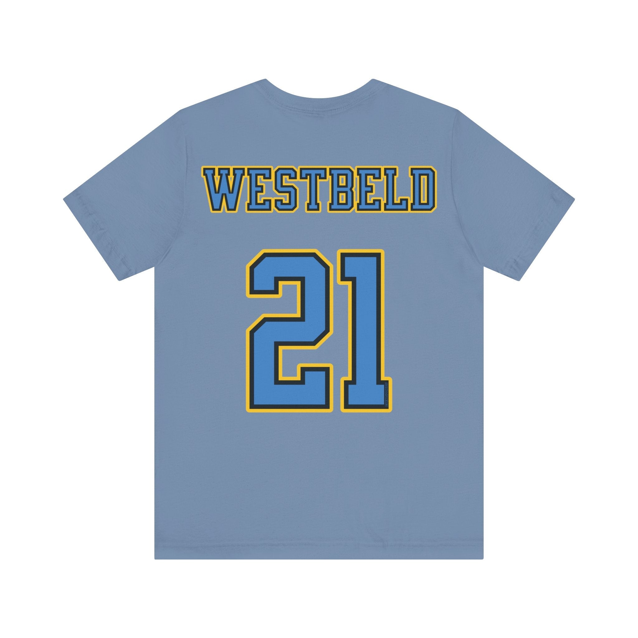 Maddy Westbeld Sky Unisex Jersey T-shirt | Chix Sports