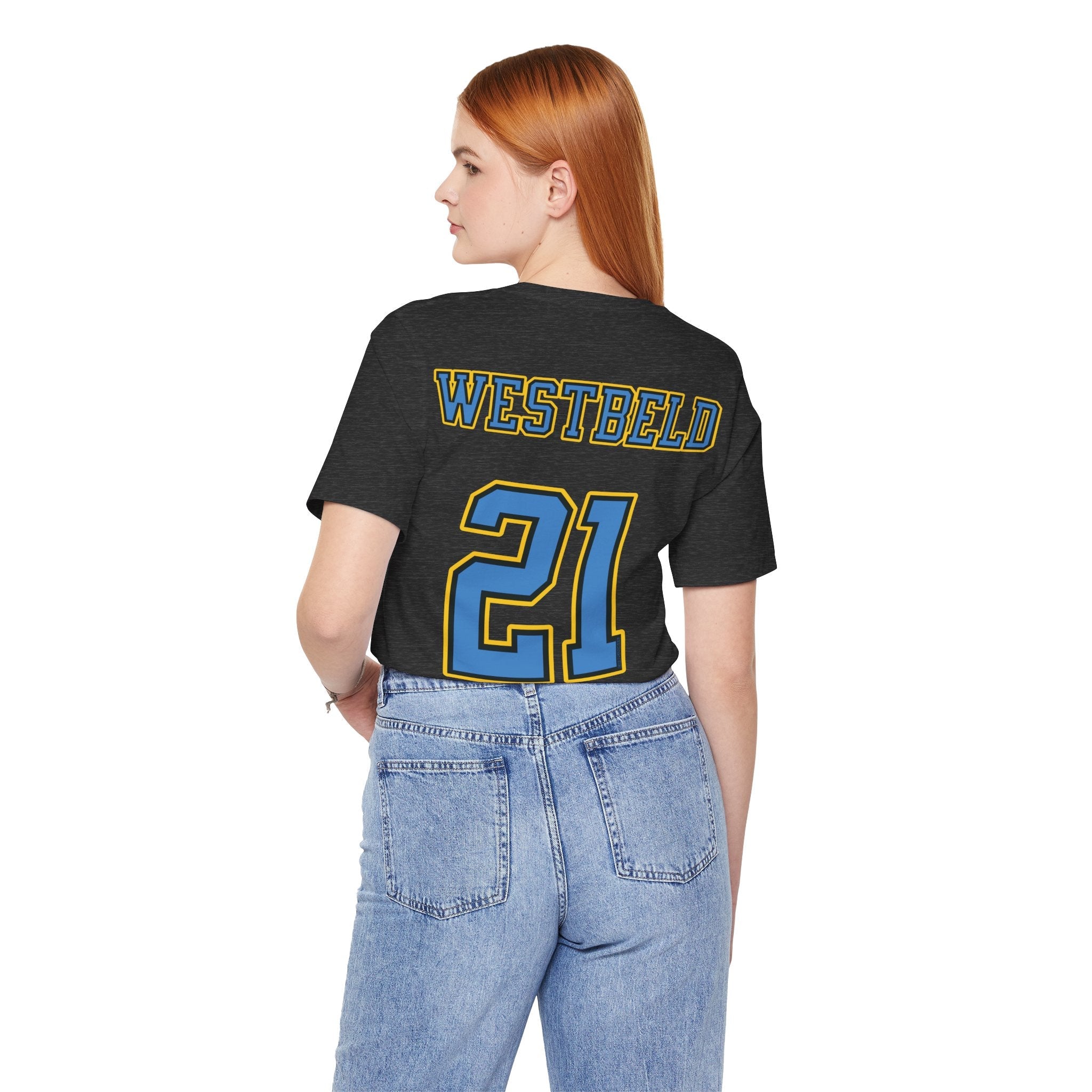 Maddy Westbeld Sky Unisex Jersey T-shirt | Chix Sports