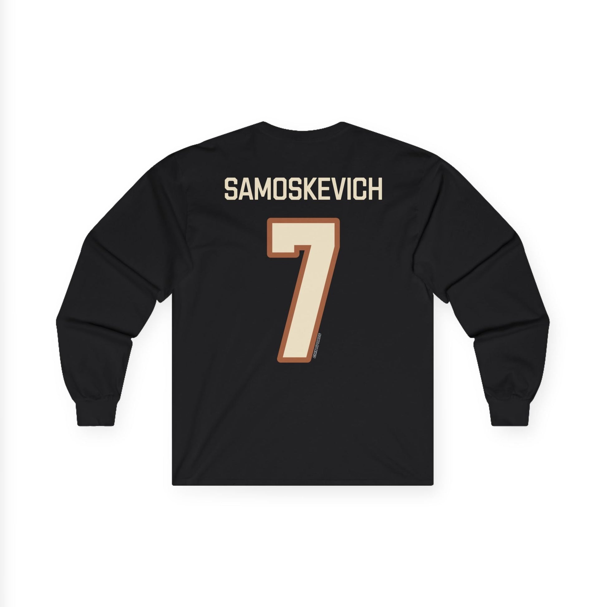 Madison Samoskevich Goldeneyes Unisex Long Sleeve Shirt | Chix Sports