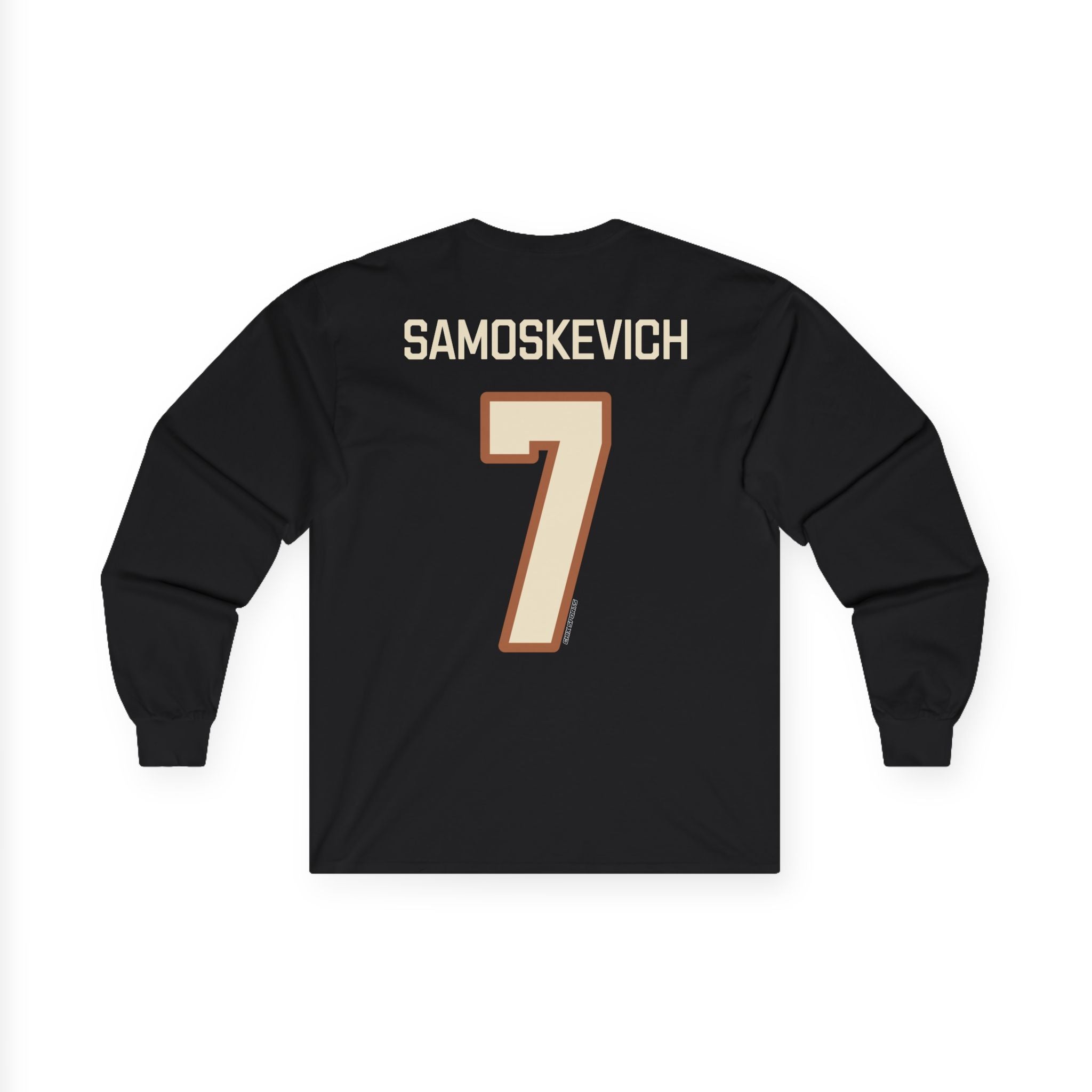 Madison Samoskevich Goldeneyes Unisex Long Sleeve Shirt | Chix Sports
