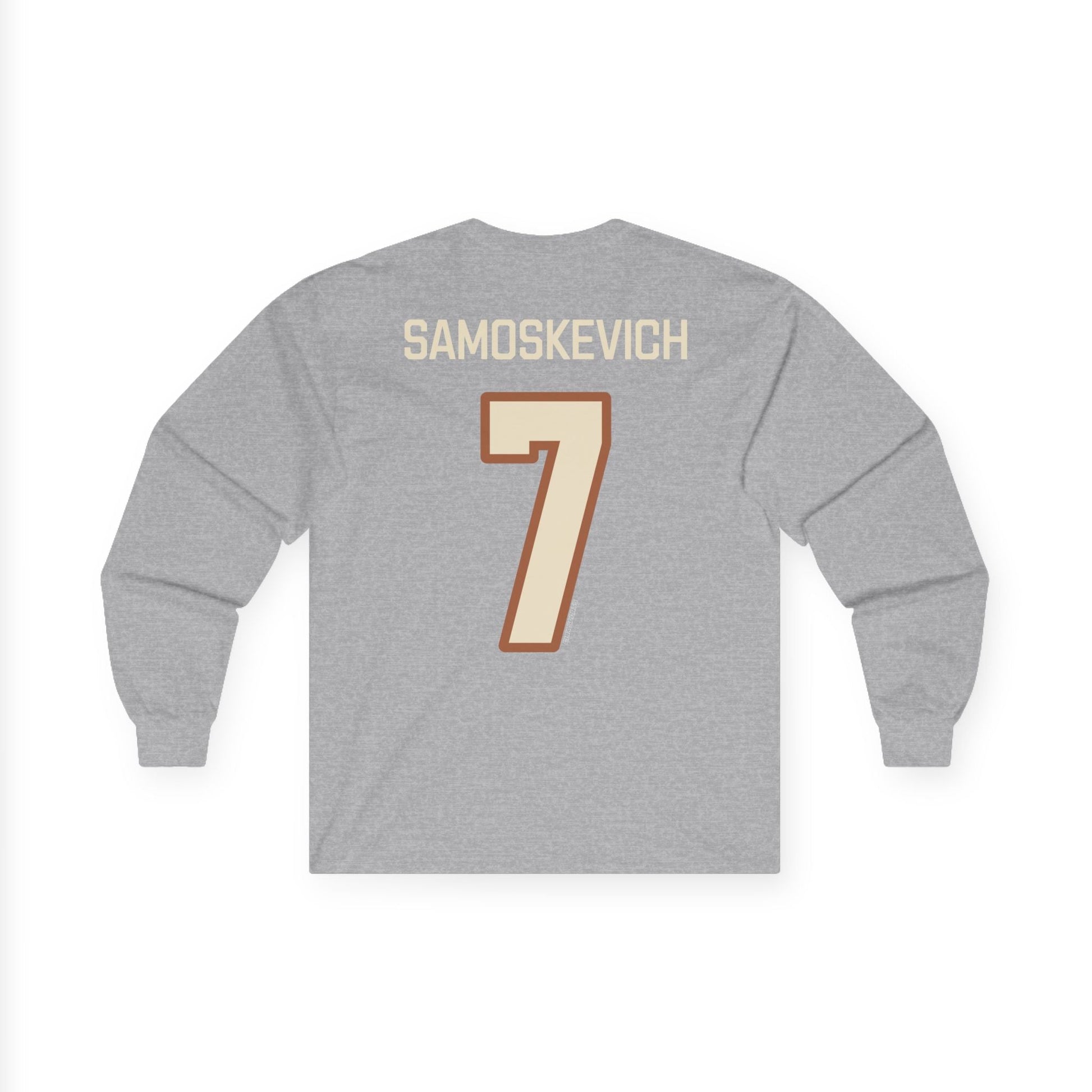 Madison Samoskevich Goldeneyes Unisex Long Sleeve Shirt | Chix Sports