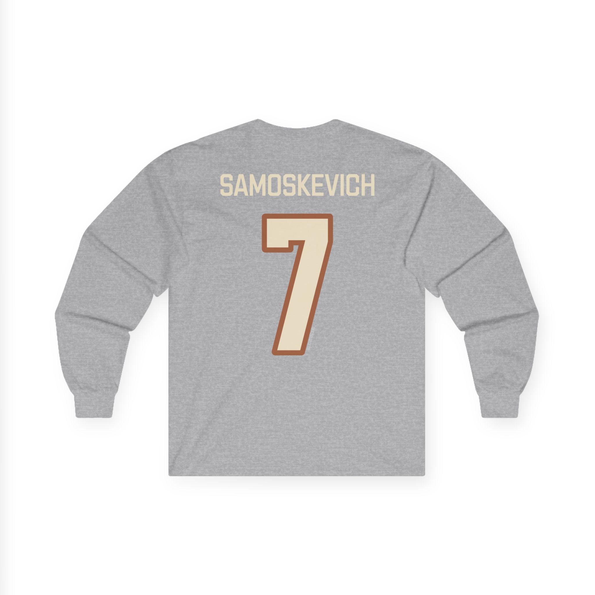 Madison Samoskevich Goldeneyes Unisex Long Sleeve Shirt | Chix Sports