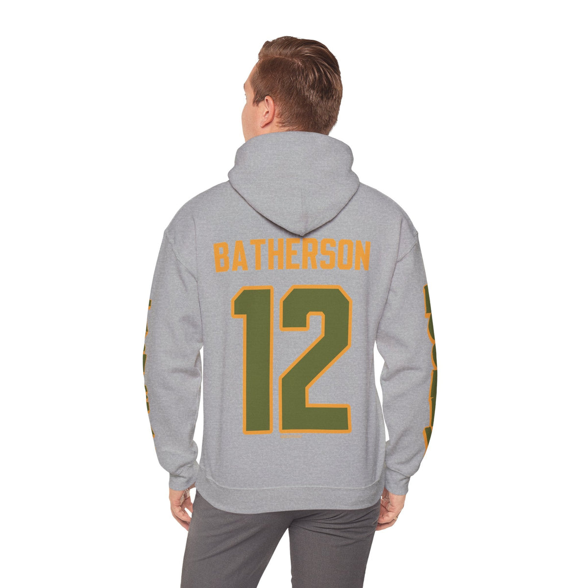 Mae Batherson Las Vegas Women's Hockey Unisex Hoodie in Military Green | Chix Sports