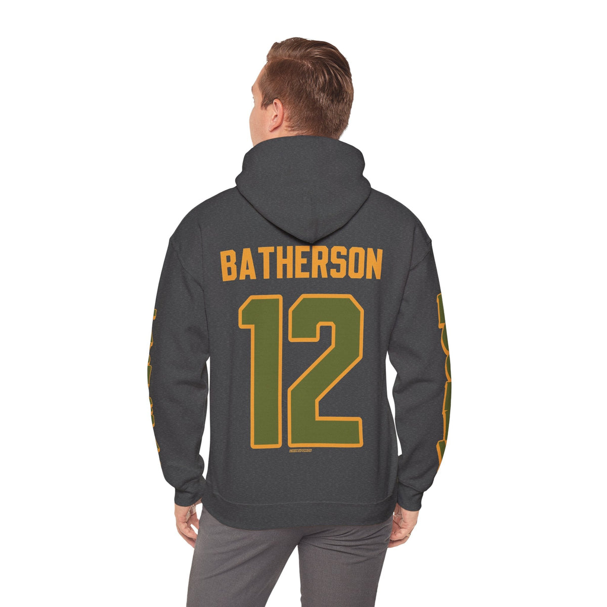 Mae Batherson Las Vegas Women's Hockey Unisex Hoodie in Military Green | Chix Sports