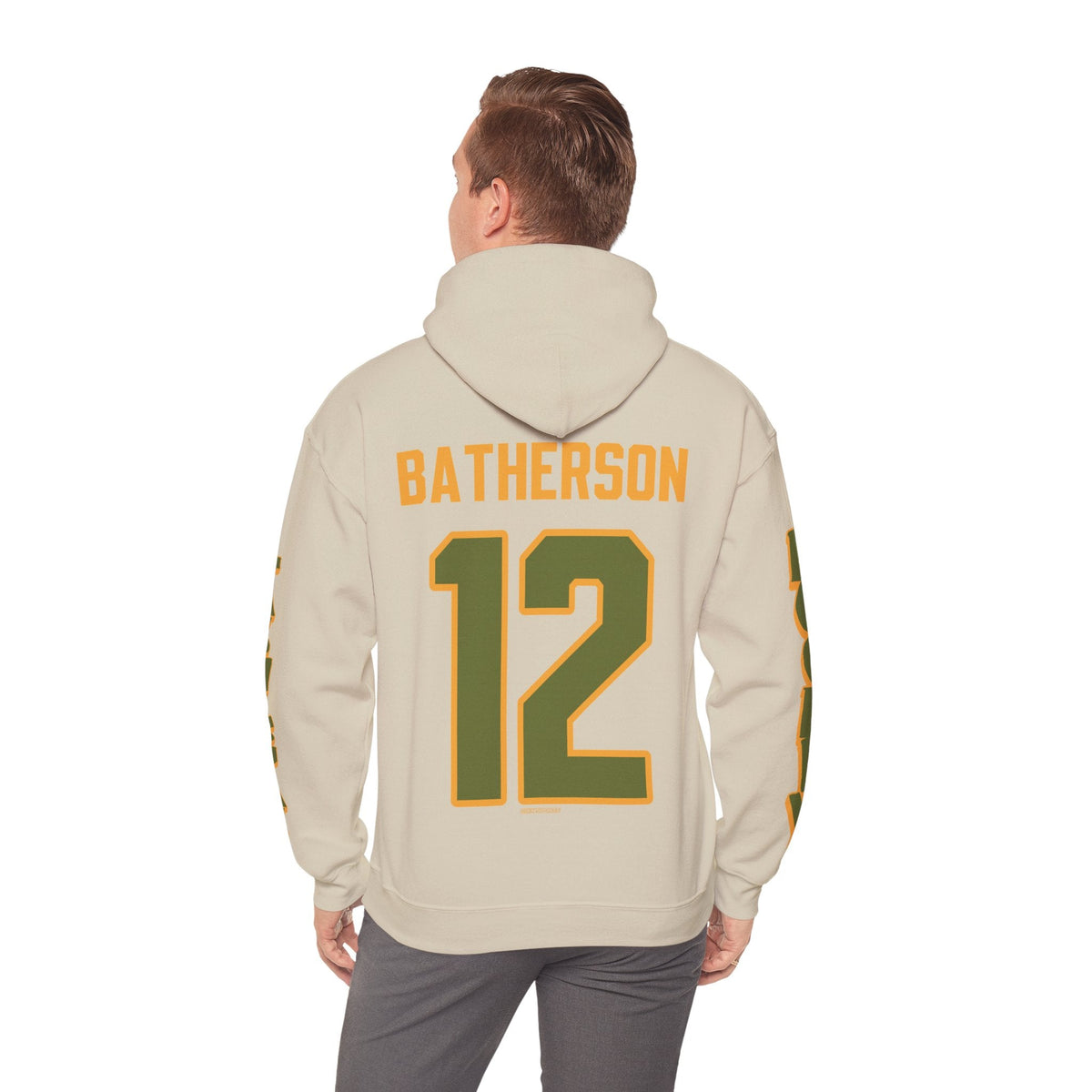 Mae Batherson Las Vegas Women's Hockey Unisex Hoodie in Military Green | Chix Sports