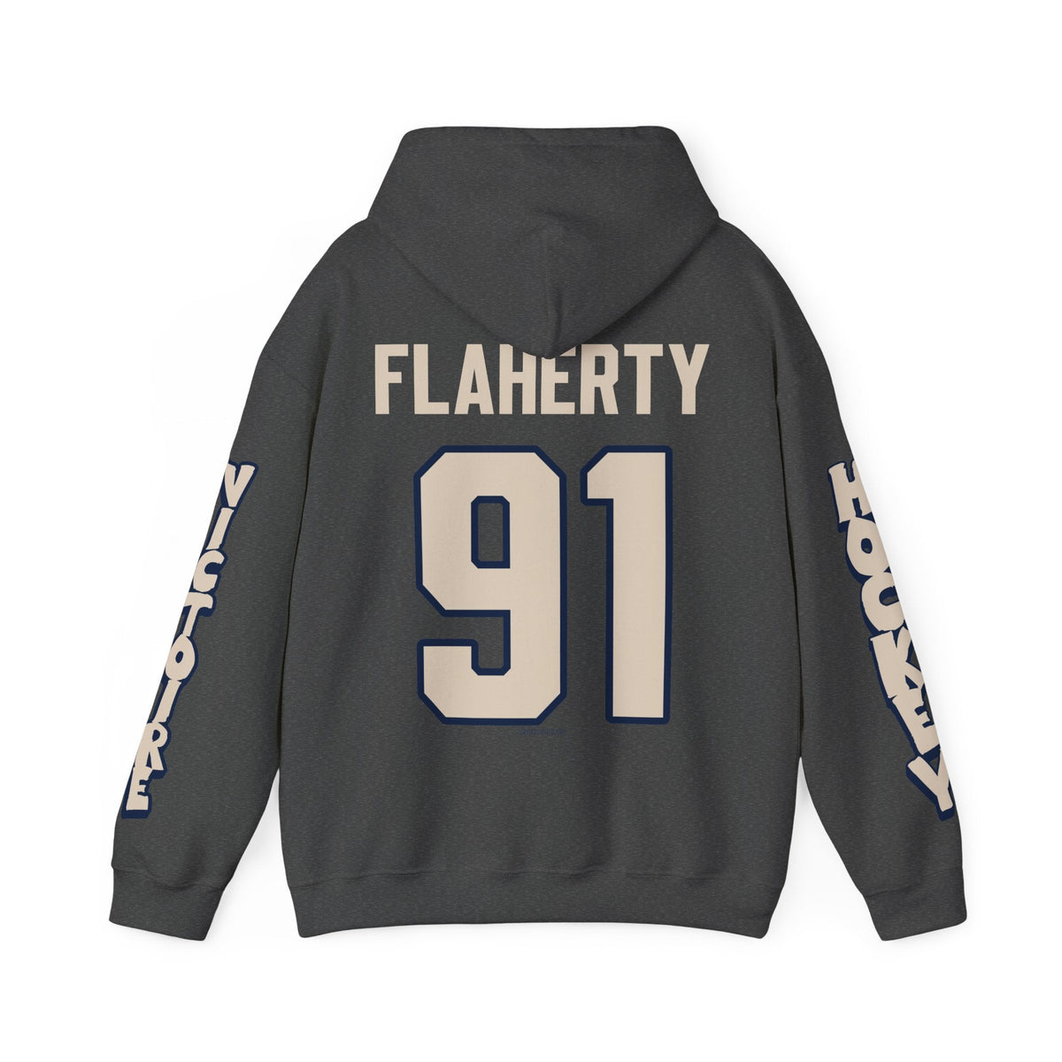Maggie Flaherty Victoire Unisex Hoodie in Dark Heather | Chix Sports
