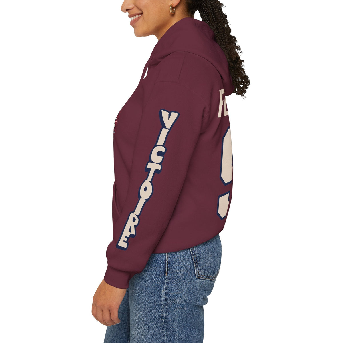 Maggie Flaherty Victoire Unisex Hoodie in Sport Grey | Chix Sports