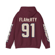 Maggie Flaherty Victoire Unisex Hoodie in Maroon | Chix Sports