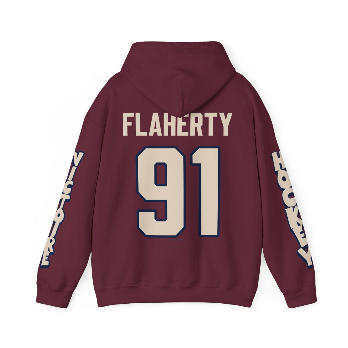Maggie Flaherty Victoire Unisex Hoodie in Maroon | Chix Sports