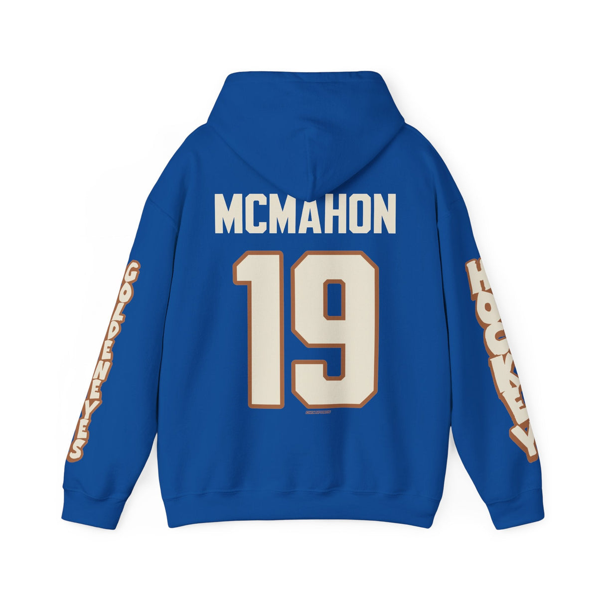 Mannon McMahon Goldeneyes Unisex Hoodie in Royal | Chix Sports