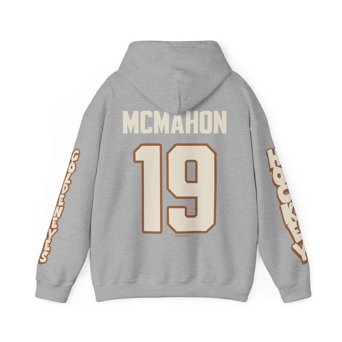 Mannon McMahon Goldeneyes Unisex Hoodie in Sport Grey | Chix Sports