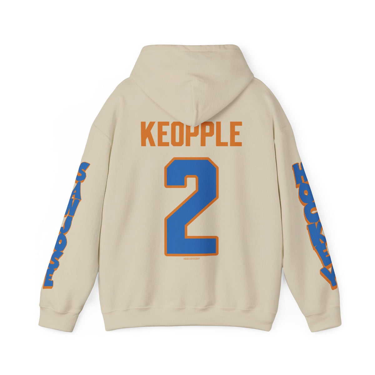 Mariah Keopple San Jose Women's Hockey Unisex Hoodie in Sand | Chix Sports