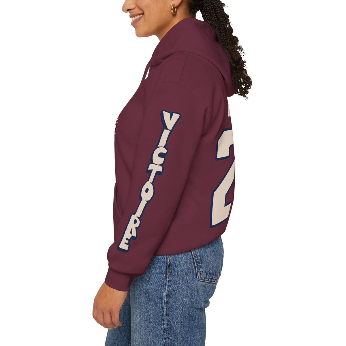 Marie-Philip Poulin Victoire Unisex City Hoodie in Sport Grey | Chix Sports