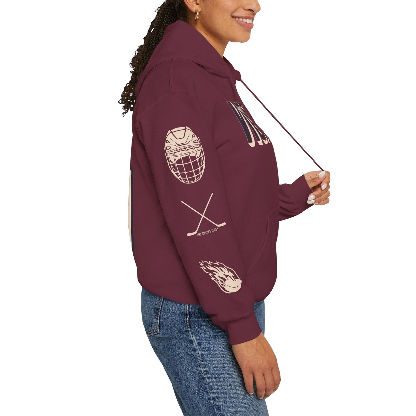Marie - Philip PoulinVictoire Unisex Heavy Hoodie | Chix Sports
