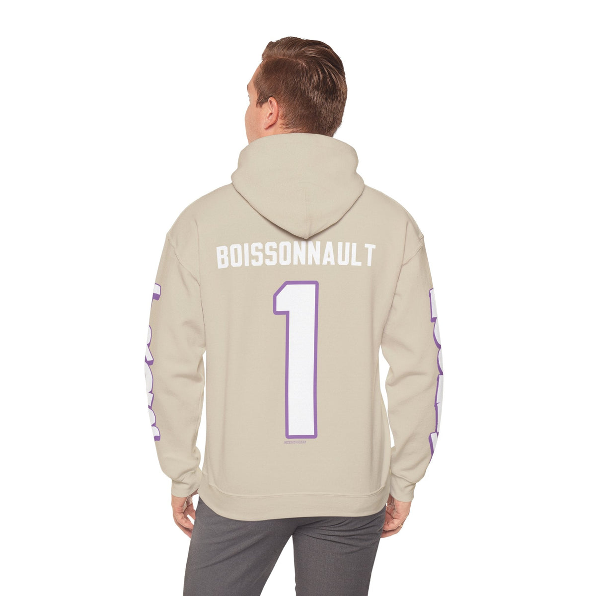 Marlène Boissonault Frost Unisex Hoodie in Sand | Chix Sports