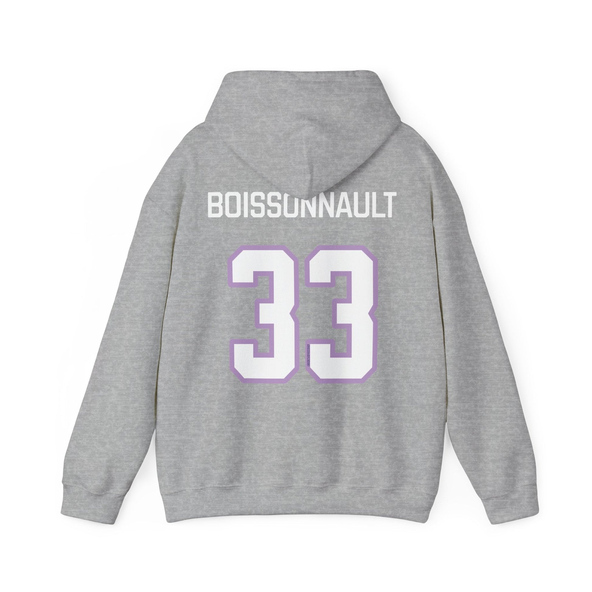 Marlene Boissonnault 33 Frost Heavy Hoodie (w/o sleeve print) | Chix Sports